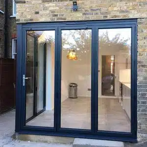 Menuiserie 2 porte fenêtre aluminium vitrage